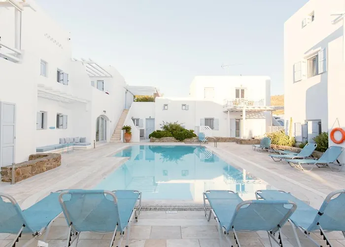 Ivi Mykonean Suites Mimoza Ornos Beach